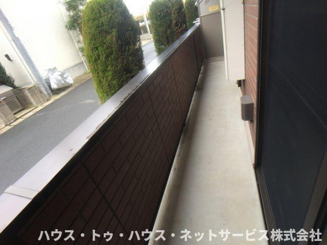 ボヌールおおたかの森　Ⅰのバルコニー