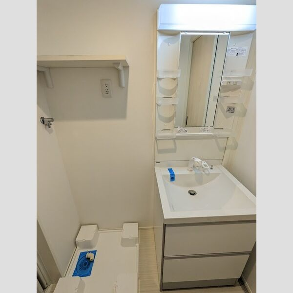 カーサルピナスティーアールの洗面所|使いやすい洗面所です