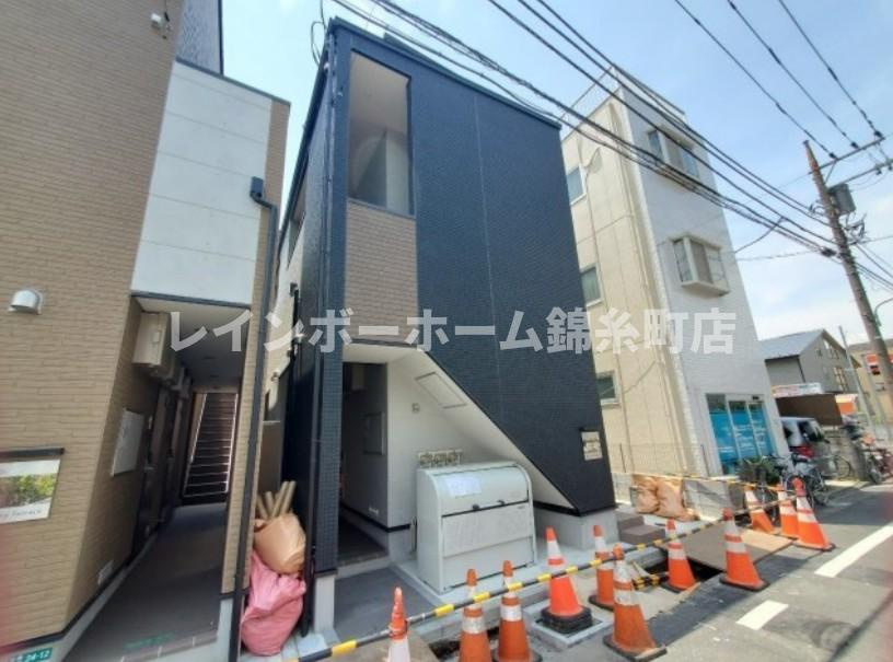 江戸川区松島４丁目のアパートの外観