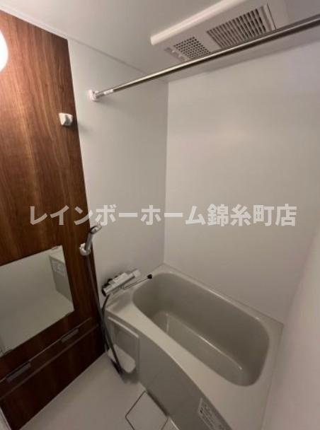 江戸川区松島４丁目のアパートの浴室|※建築中のため参考写真となります。