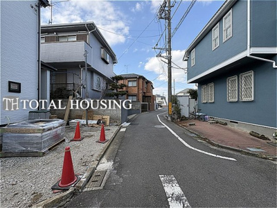 【前面道路含む現地写真】 | 調布市西つつじヶ丘4丁目　新築戸建　全1棟