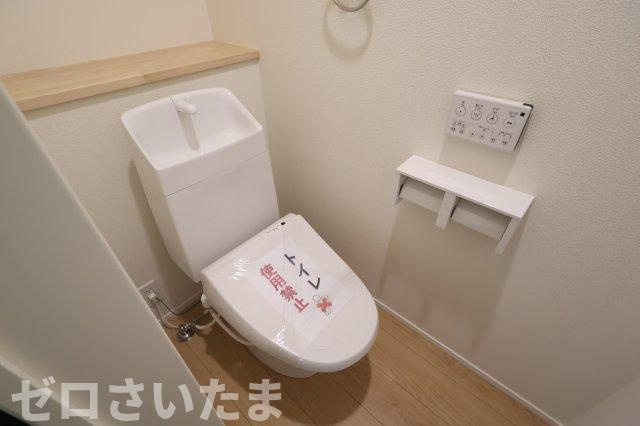 《仲介手数料無料》北区吉野町１丁目387-21新築一戸建てリナージュのトイレ