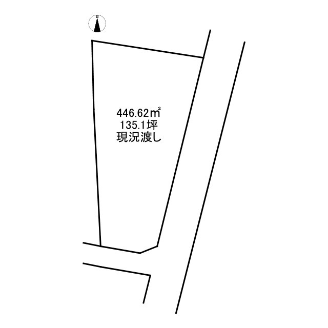 西条市船屋甲599-1　土地の土地図