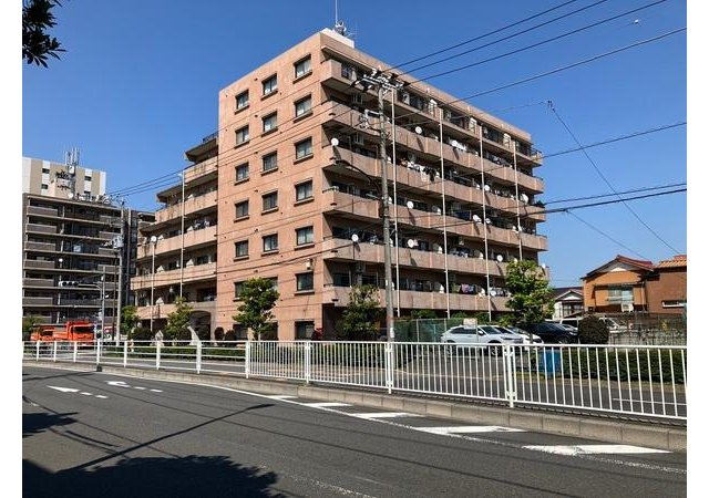 ＧＳハイム第二金町の外観|新耐震基準適合マンション、ＧＳハイム第二金町は即日現地案内可能となっておりますので、お気軽にお問い合わせください！