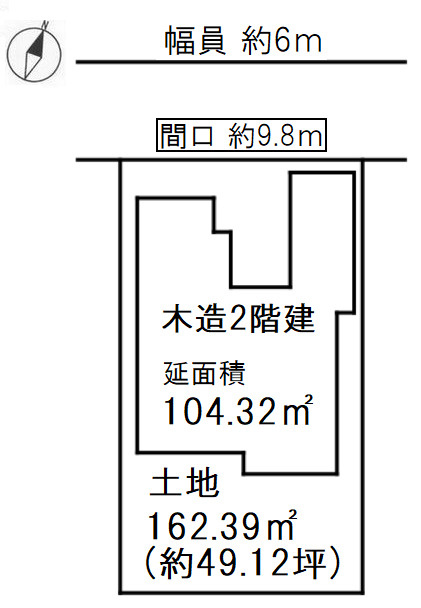 半田市瑞穂町4丁目の区画図