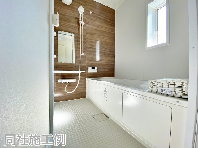 新築戸建　クレイドルガーデン曽我部町寺長縄手の浴室|同社施工例