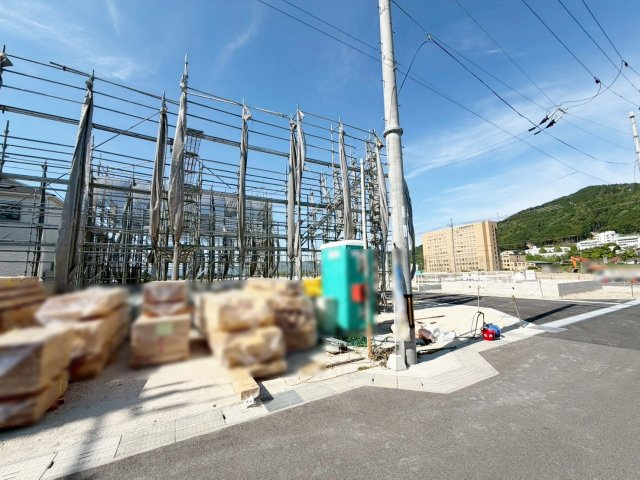 新築戸建　クレイドルガーデン曽我部町寺長縄手の外観|現地写真(5/14撮影)