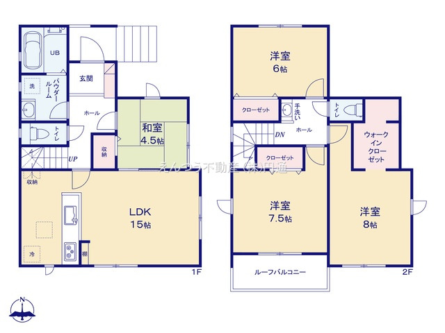 リナージュ藤塚1丁目第1期の間取り