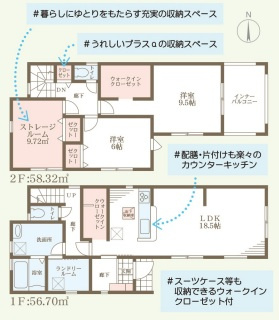 リーブルガーデン天理市田部町4期の間取り