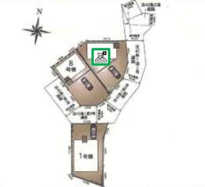 【区画図】 | 前橋市北代田町　 新築住宅