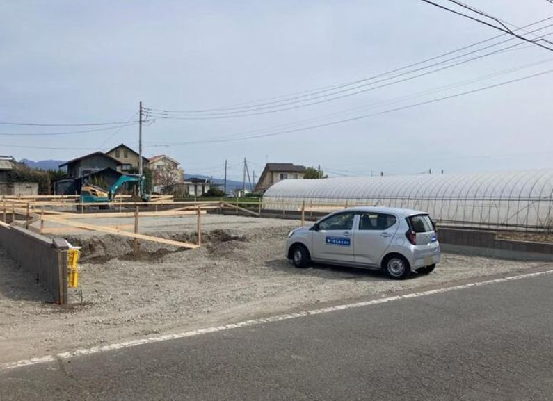 リーブルガーデンＳ高崎金古町第５　4号棟（平屋）の前面道路含む現地写真|前面道路含む現地写真です