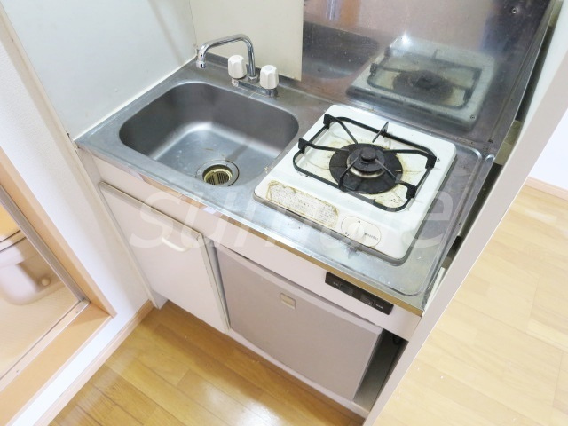 シャンテ十条仲原のキッチン|ミニタイプのキッチンです！