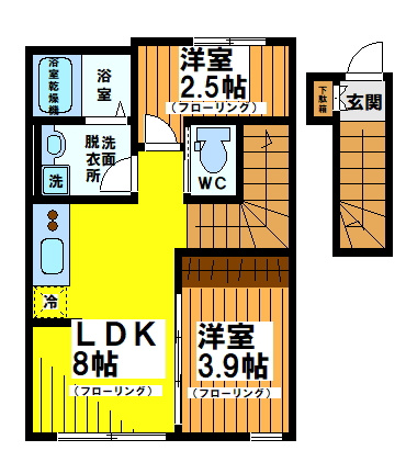 【間取り】 | カッツェ松原