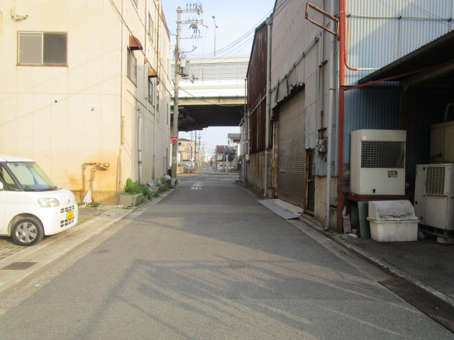 堺市堺区高砂町１丁の工場の周辺