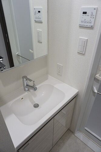 フレシア中目黒の洗面所|洗面所　※2021年3月撮影