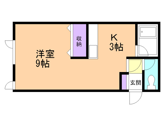 学）大昭グリーンヒル５の間取り