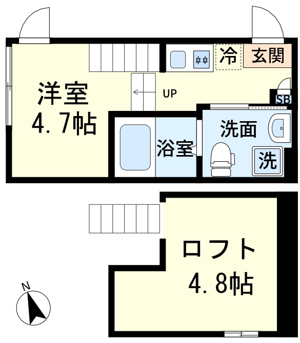 ブリエ新小岩の間取り