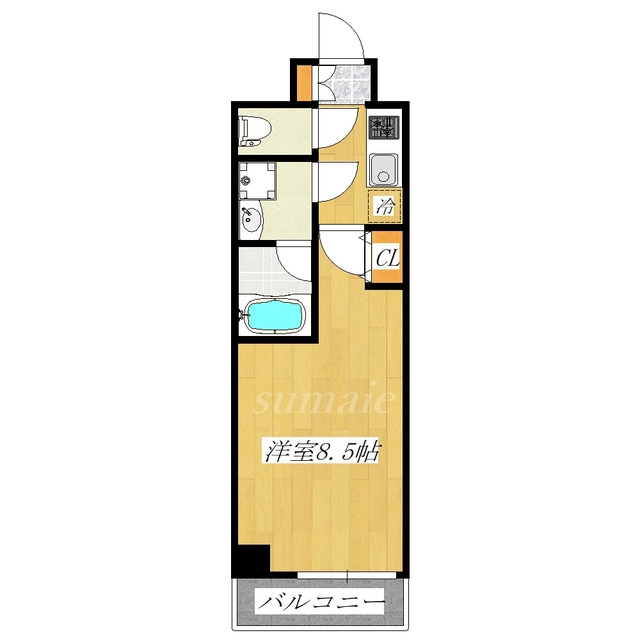 Ｌａ　Ｄｏｕｃｅｕｒ赤羽の間取り|南向きのお部屋です♪