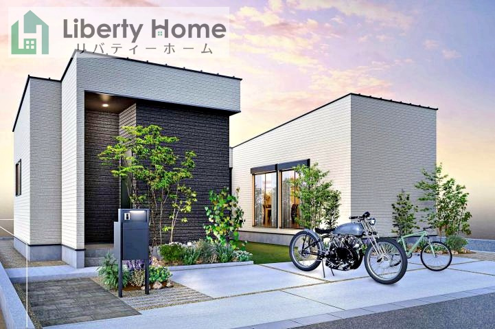 つくばみらい市紫峰ヶ丘4丁目　新築戸建の完成予想図|ご予約をいただければ、『平日の空いた時間』『周辺物件まとめて見たい』『1件だけ見たい』ももちろん可能です♪
お気軽にお問合せください♪