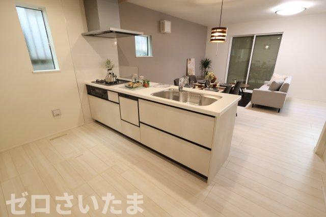 《仲介手数料無料》緑区松木３丁目13-3新築一戸建てリナージュのキッチン