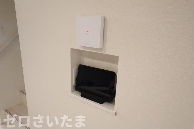 《仲介手数料無料》緑区松木３丁目13-3新築一戸建てリナージュのセキュリティ