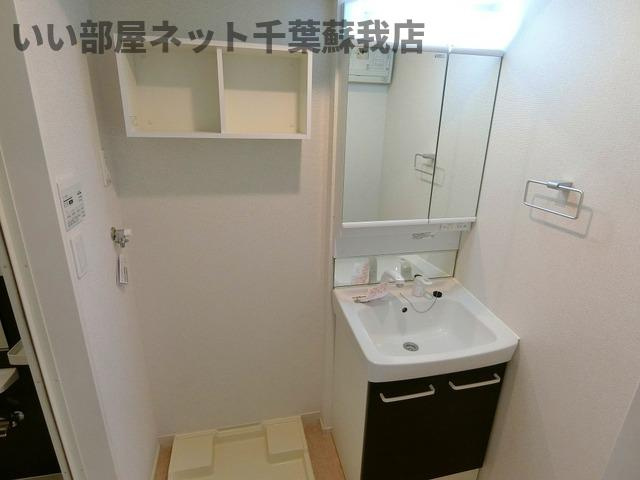 サンモール　わかばの洗面所|朝の身支度に欠かせない独立洗面台♪