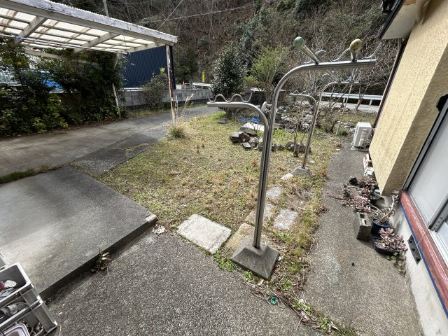 下田市　河内の庭|庭、駐車スペース