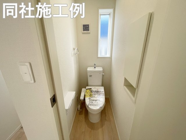 新築戸建　クレイドルガーデン曽我部町寺長縄手のトイレ|同社施工例