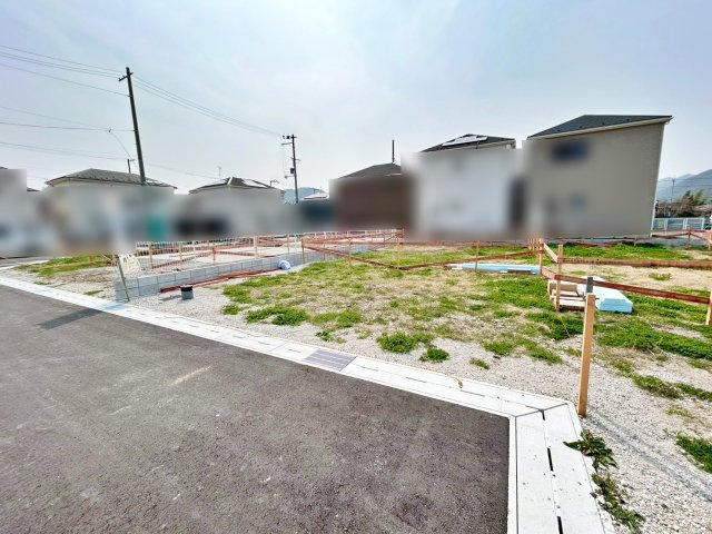 新築戸建　クレイドルガーデン曽我部町寺長縄手の外観|現地写真(3/28撮影)