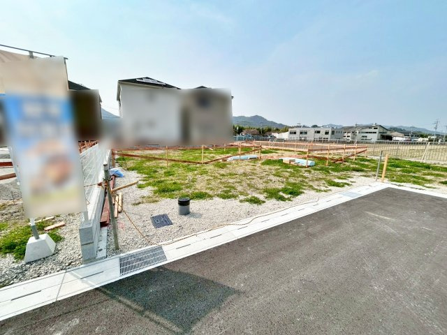 新築戸建　クレイドルガーデン曽我部町寺長縄手の外観|現地写真(3/28撮影)