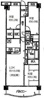 【間取り】 | ビクトリアヒルズ横浜サウス　E棟