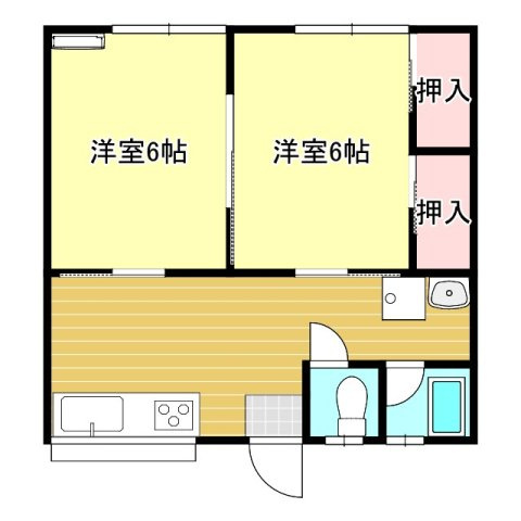 石崎コーポの間取り