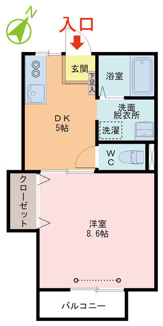 ファミールハウスの間取り