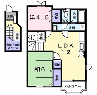【間取り】 | メゾンクレッテ