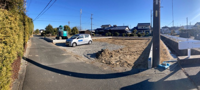 【外観】 | 磐田市竜洋中島 5期 新築一戸建て 1号棟 | 現在建築中の外観画像です。ご内覧は同じメーカーの完成物件へご案内いたしますので、いつでもご相談ください！