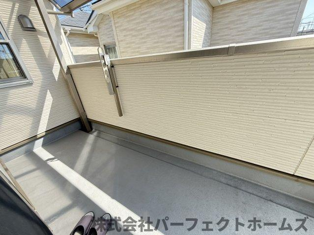 北中振4丁目戸建のバルコニー|開放的で明るい空間を演出してくれるバルコニーです
