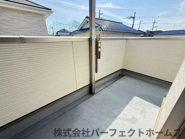 北中振4丁目戸建のバルコニー|落ち着いた時間を過ごせるバルコニーです