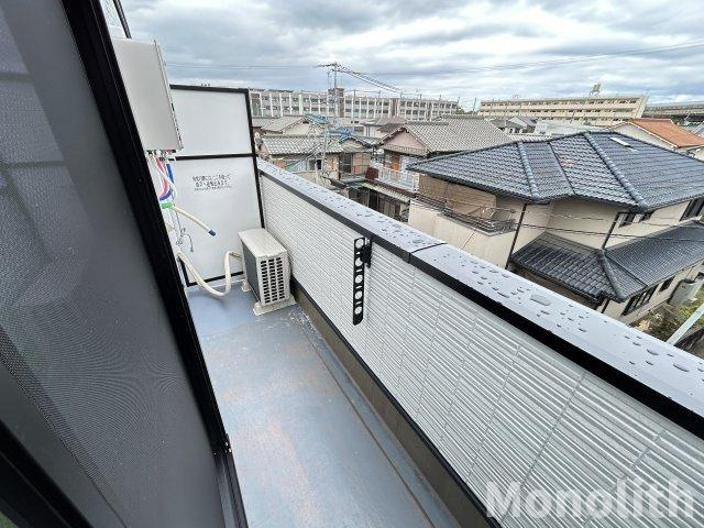 ALEGRIA北助松Southのバルコニー