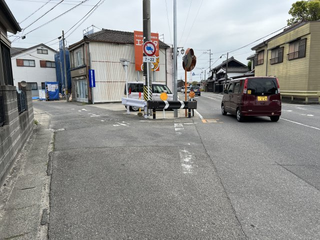 碧南第67棚尾本町　新築戸建＜1号棟＞の前面道路含む現地写真