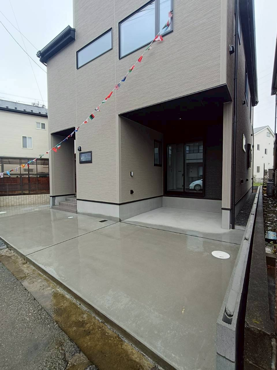 八潮市　上馬場　新築戸建　全1棟の駐車場|駐車場です