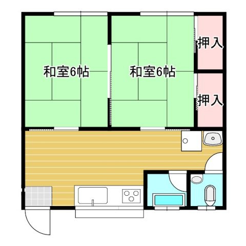石崎コーポの間取り