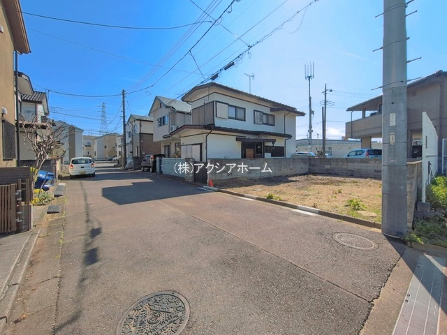 所沢市若狭4丁目・全1棟　新築一戸建　の前面道路含む現地写真|2026年4月3日撮影