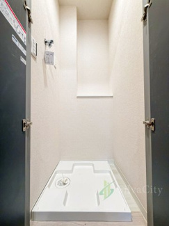 【ランドリースペース】 | 富士見台ハイツ | 洗濯機置き場