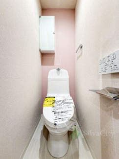 【トイレ】 | 富士見台ハイツ | トイレ温水便座機能付