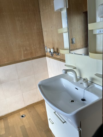 【中古住宅】中山町大字長崎字中原戸建ての洗面所|洗面台