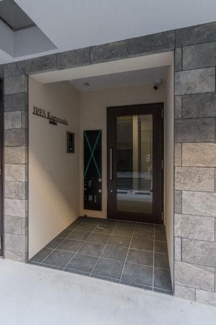 アイリス神楽坂のエントランス