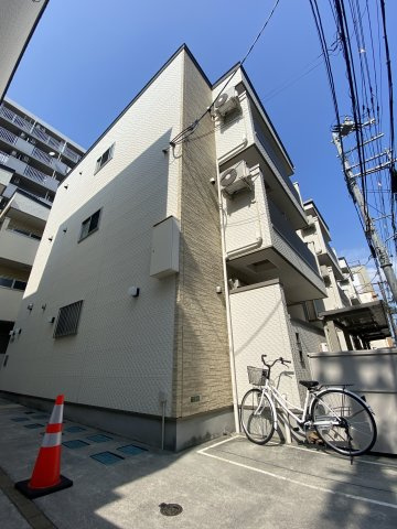 アクロス今里アパートメントの外観パース|アクロス今里アパートメント　外観パース