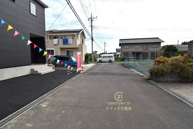 Cradlegarden　 小美玉市納場　第4　限定1棟！の前面道路含む現地写真|現地撮影（2026年7月）