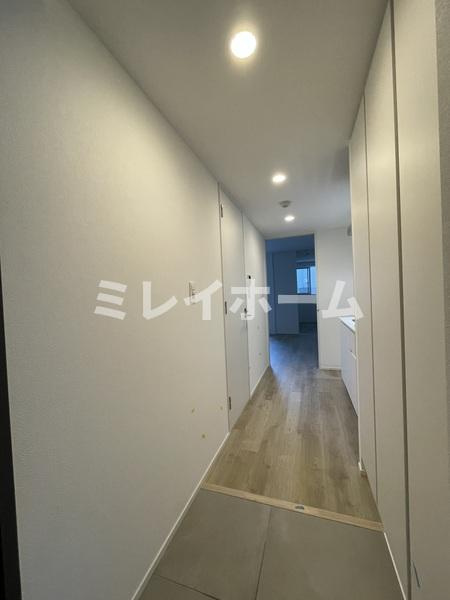 ミリアレジデンス南馬込の玄関