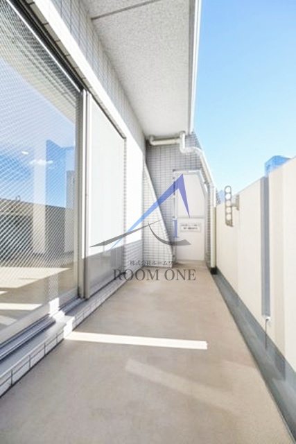ドルチェ月島・弐番館のバルコニー|バルコニーです。
